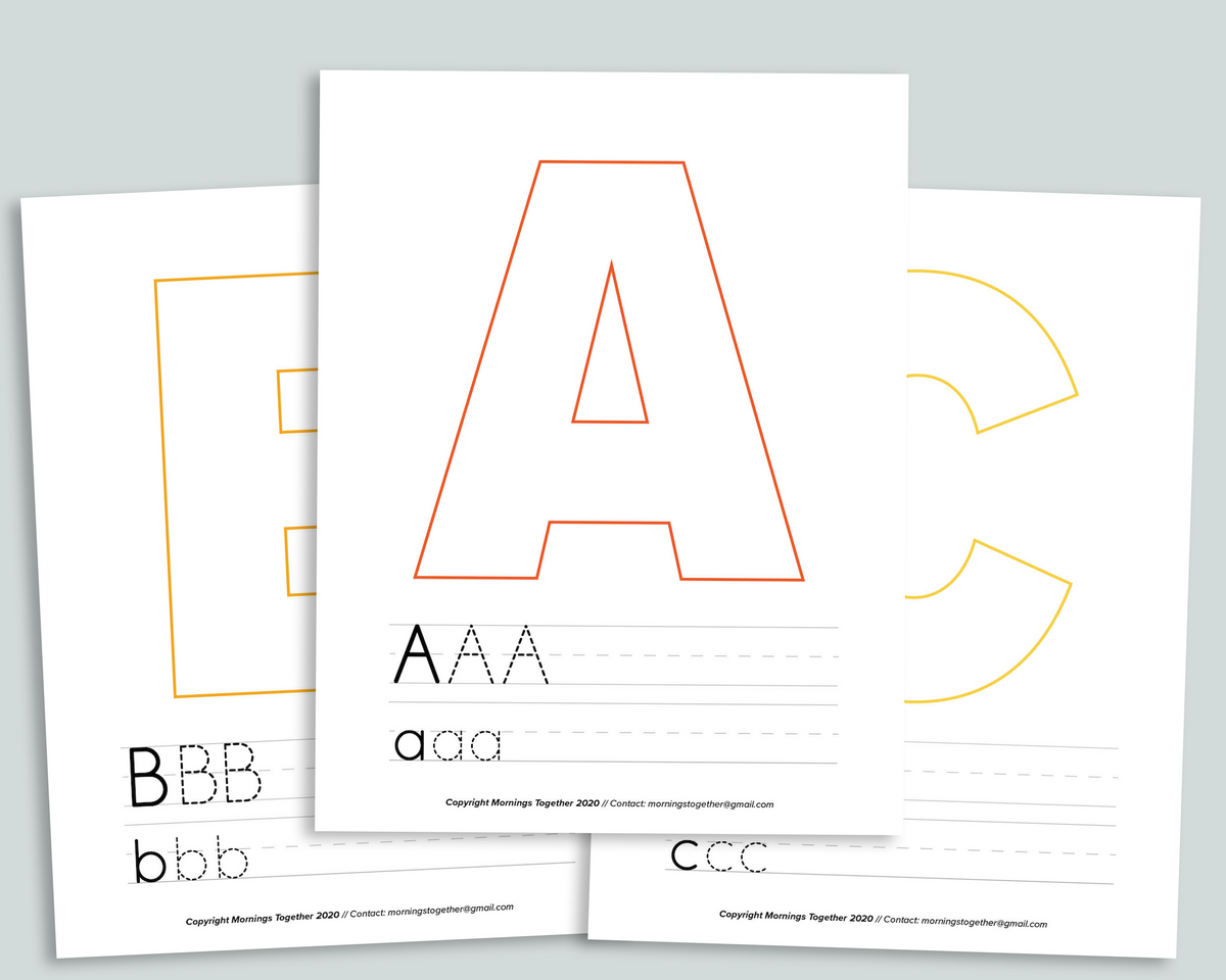 EK selling Success ABC Tracer Template Set