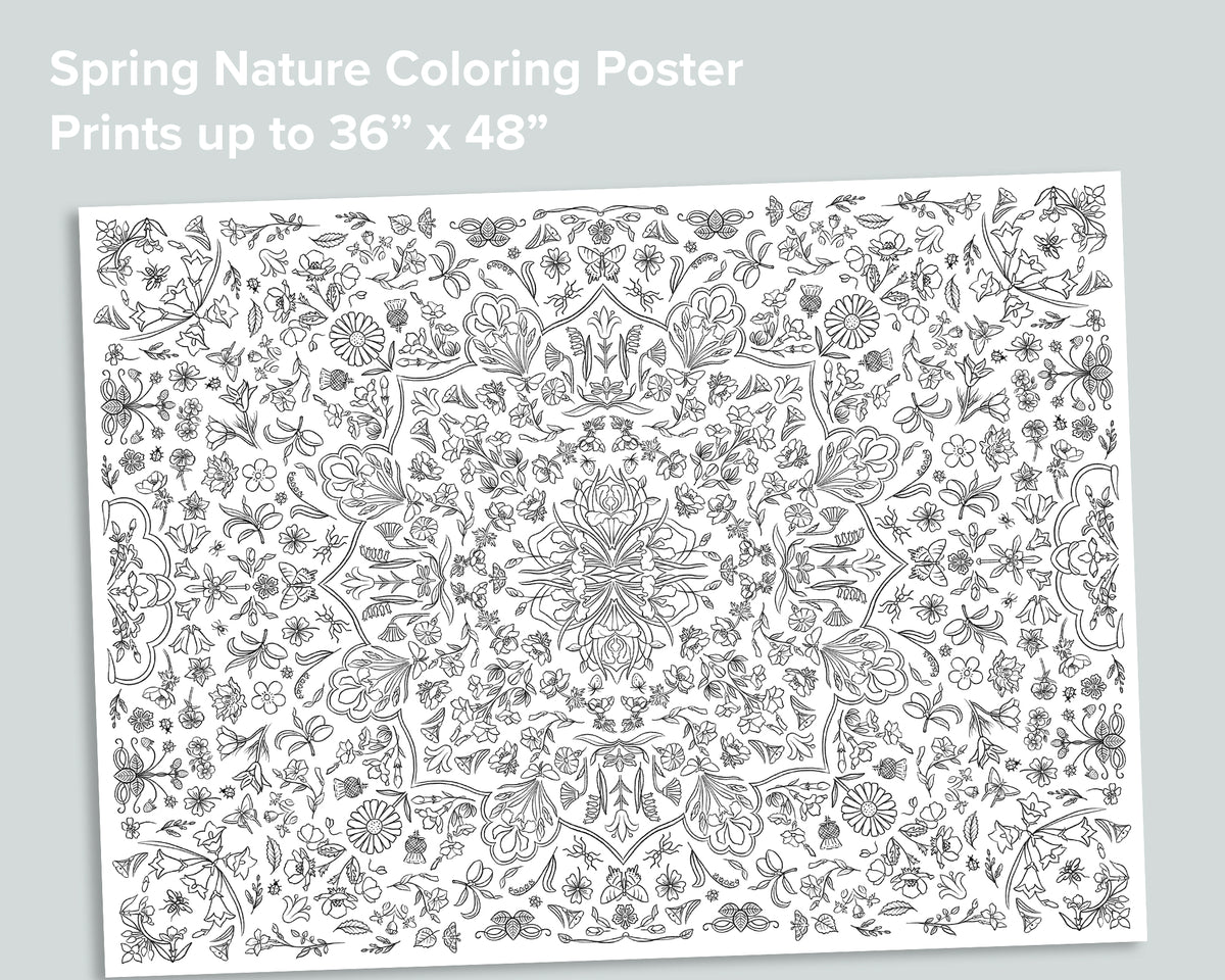 Weather Giant Coloring Poster – Mornings Together