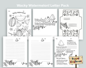 Wacky Watermelon Letter Pack