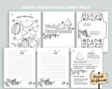 Wacky Watermelon Letter Pack