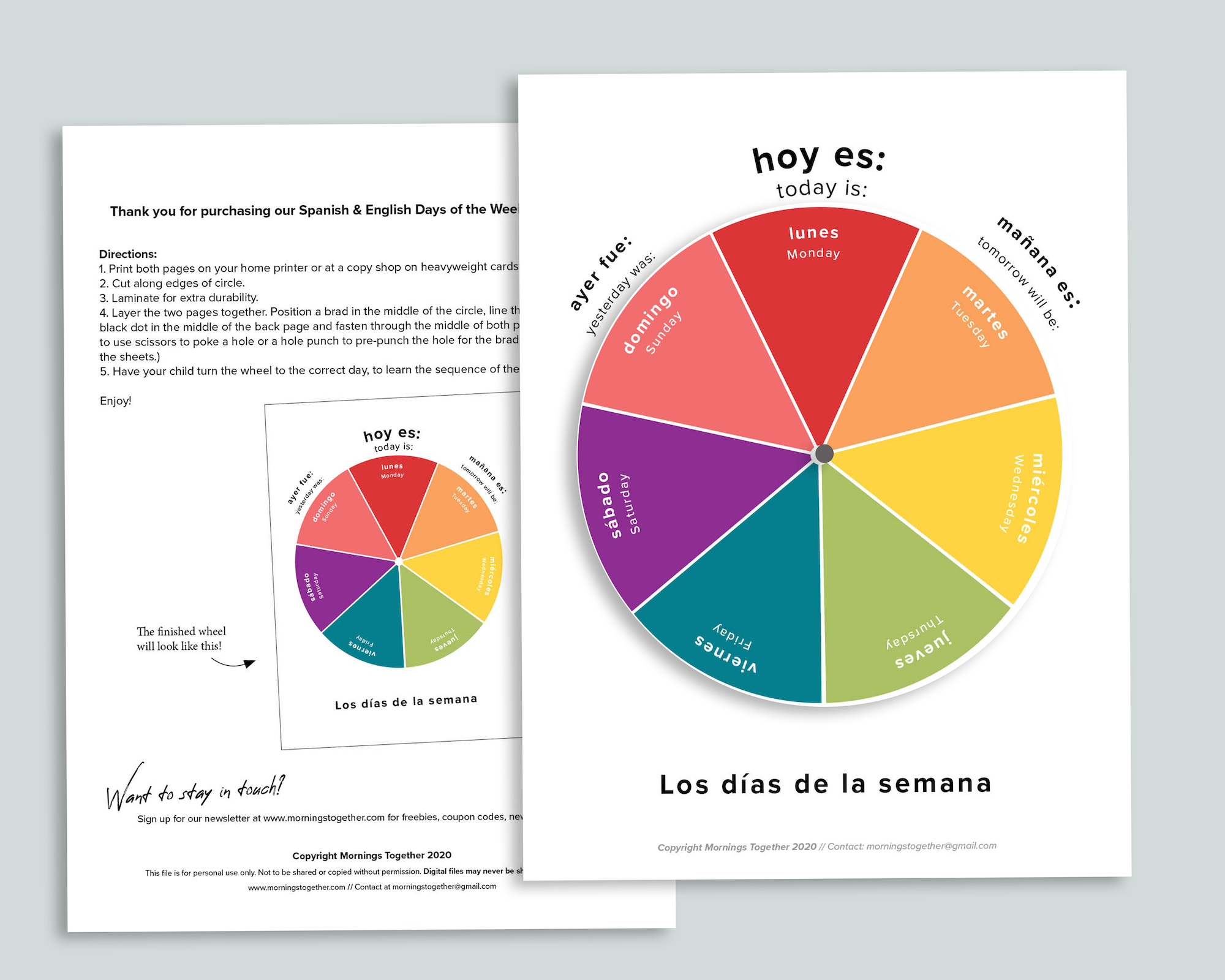 Days of the Week in Spanish -- an Easy Way to Learn All the Days in Spanish